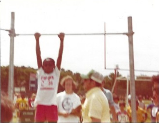 Young Doc Brown Breaking The Pull-ups Record