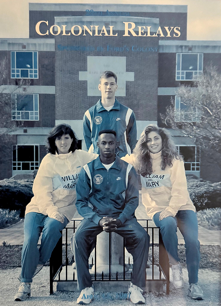 Doc Adolph Brown College of William and Mary Track & Field Captain