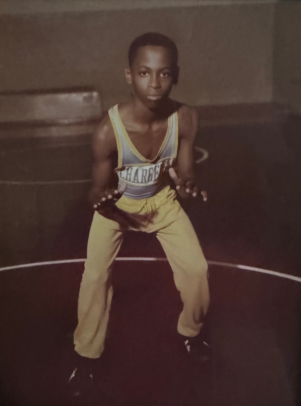 Young Doc Brown Wrestling